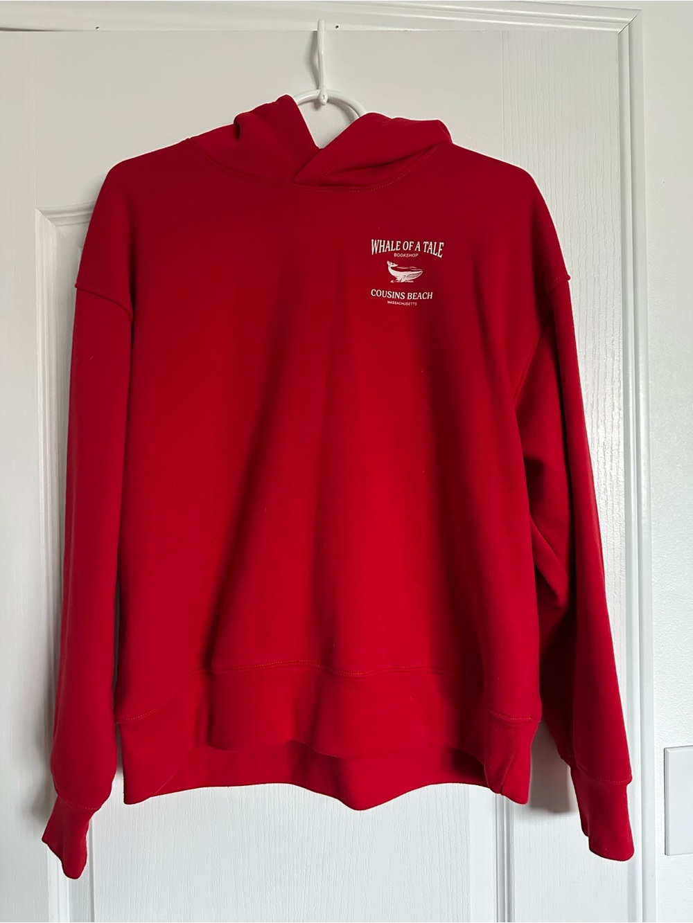 TSITP AE Whale of a Tale Red Graphic Hoodie Sweatshirt - Picture 3 of 6